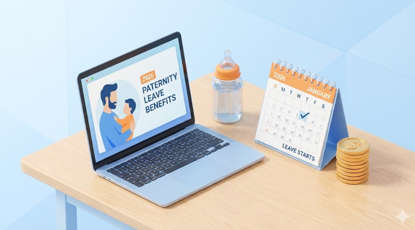 2026년 아빠 육아휴직 급여 혜택 안내 이미지